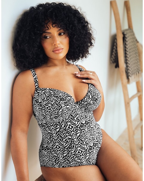 Curvy Kate Swim Wild Horizon Padded Underwired Swimsuit
